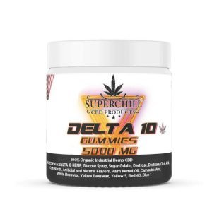 Super Chill Delta 10 Gummies 5000gm