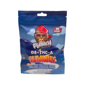 Funky Monkey Magic D8+THC-A Blue Razz Ice Flavour 6000mg