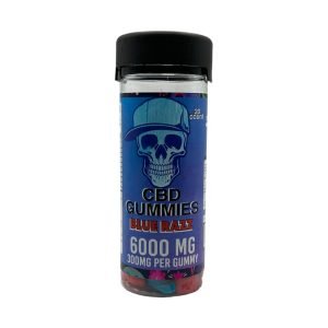 CBD Gummies Blue Razz 6000mg