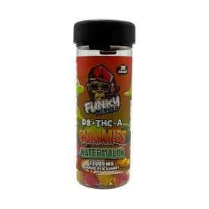 Funky Monkey D8+THC-A Watermalon Flavour 12000mg
