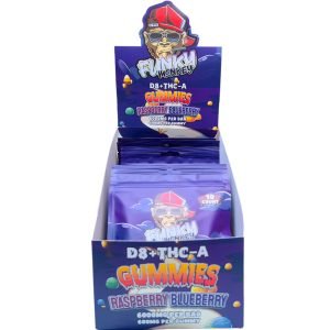 Funky Monkey Magic D8+THC-A Raspberry Blueberry Flavour 6000mg