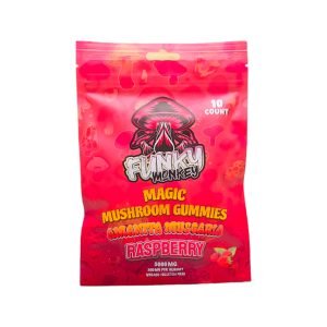 Funky Monkey Magic Mushroom Raspberry Flavour 5000mg