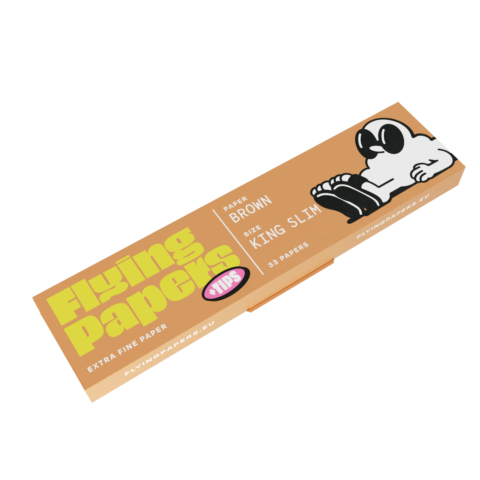 FLYING PAPER BROWN ROLLING PAPER + FILTER KING SIZE - Image 3