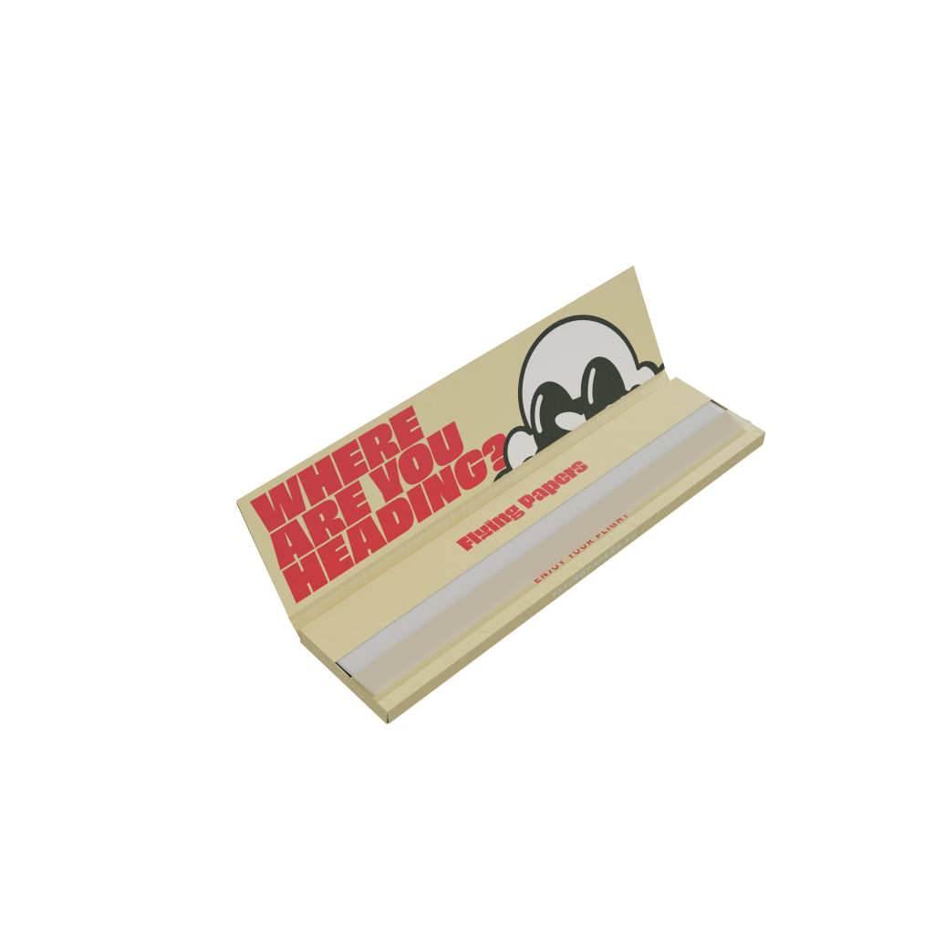 FLYING PAPER WHITE ROLLING PAPER KING SIZE - Four King Distributor